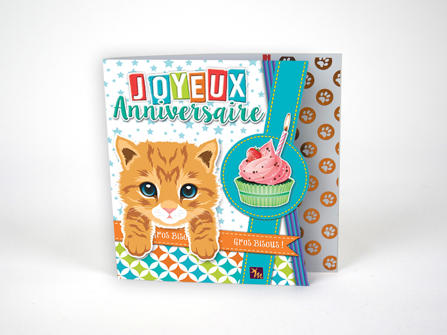 Carte Anniversaire Chat Magic Xperience